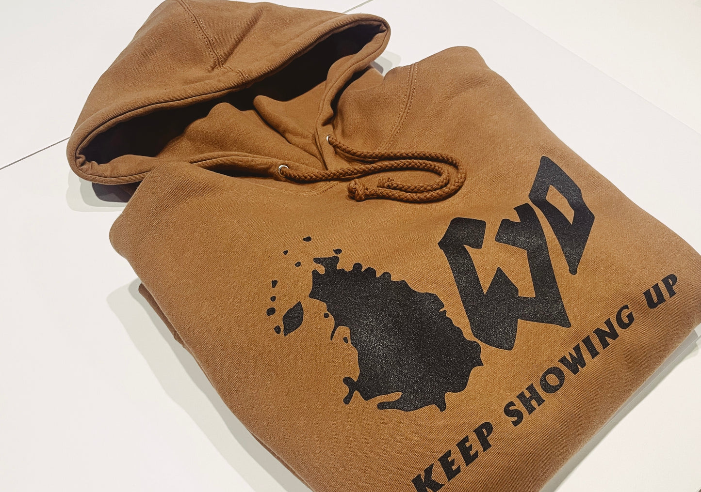 Frontin’ Brown Hoodie